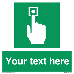 Custom Safe Condition Emergency call point